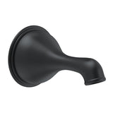 Gerber DA666573BS Satin Black Opulence 6" Wall Mount Tub Spout Without Diverter