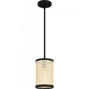 Quoizel SYA1506MBK Syrah Mini pendant 1 light matte black Mini Pendant