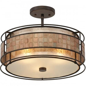 Quoizel MC842SRC Laguna Semi flush renaissance copper Semi-Flush Mount