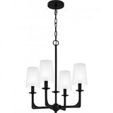 Quoizel HOG5018K Hough Chandelier 4 lights mystic black Chandelier