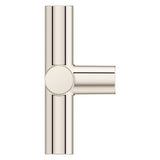 Tenet Single Shower Cross Handle in Polished Nickel