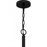 Quoizel ABR5132MBK Abner Chandelier 18 lights matte black. Chandelier