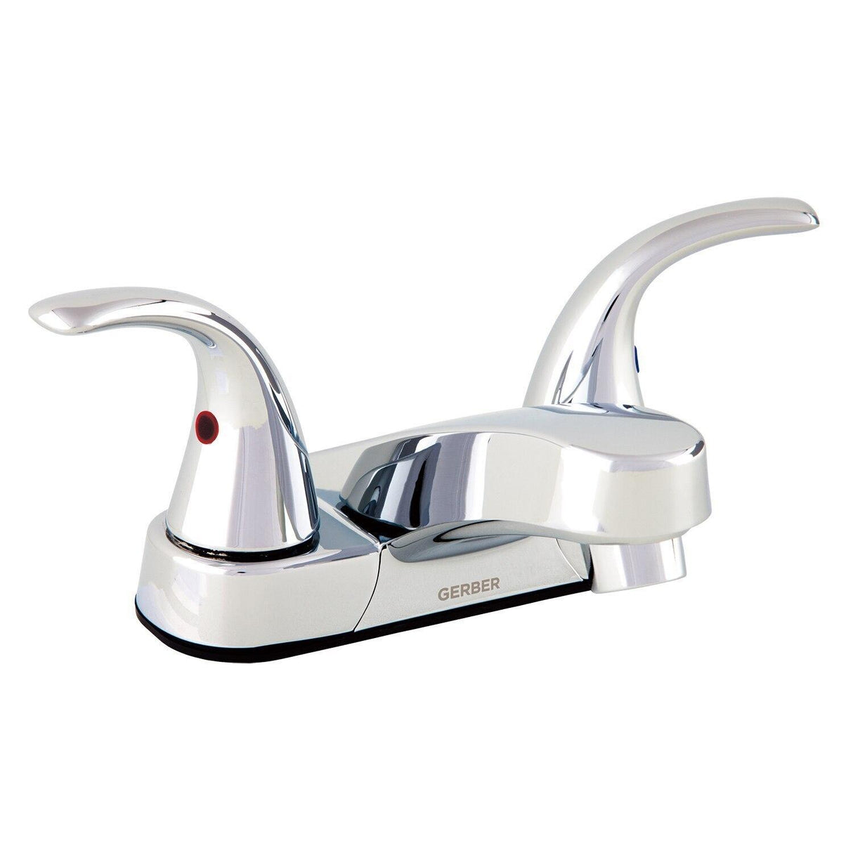 Gerber G0043153W Chrome Maxwell Se Two Handle Centerset Lavatory Faucet W/ Metal ...