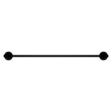 Pfister Matte Black 24" Towel Bar