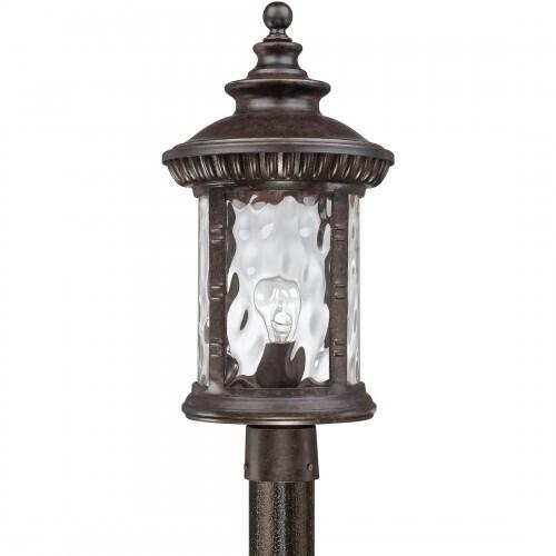 Quoizel CHI9011IB Chimera Outdoor post impr brnz Outdoor Lantern