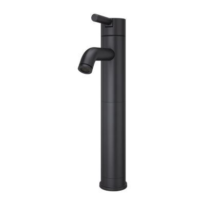 Pfister Matte Black Single Control Vessel Bathroom Faucet LG40-NB00