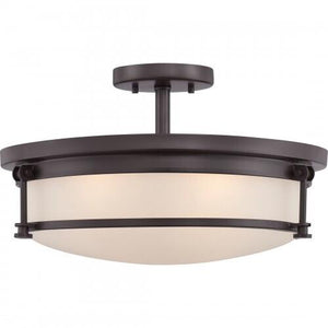 Quoizel SLR1716WT Sailor Semi  flush  16" westrn brnz Semi-Flush Mount