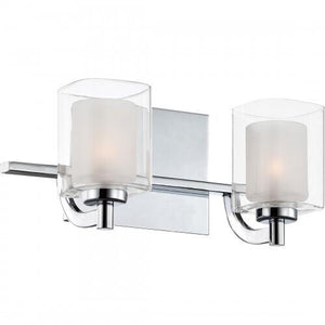 Quoizel KLT8602CLED Kolt Led bath fixture 2 light polished chrome Bath Light