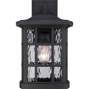 Quoizel SNN8409K Stonington Outdoor wall mystic black Outdoor Lantern