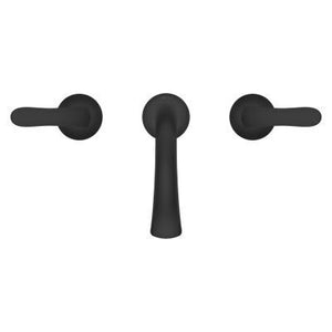 Pfister Matte Black 2-handle 8" Widespread Bathroom Faucet LG49-WR0B