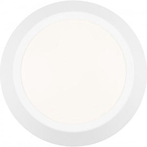 Quoizel VRG1605W Verge Flush mount 5"d white Flush Mount