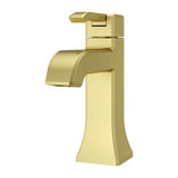 Park Avenue Single Control 4" Centerset Bathroom Faucet in Brushed Gold
