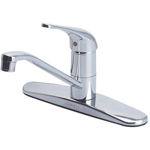 Gerber G0040210 Chrome Maxwell Single Handle Kitchen Faucet W/out Spray 1.75GPM