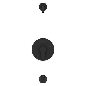 Pfister Matte Black 1-handle Tub & Shower Trim R89-070B