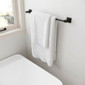 Pfister Matte Black 24" Towel Bar BTB-2VRVB