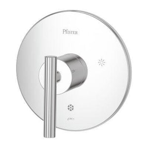 Contempra 1-Handle Tub & Shower Valve Only Trim in Polished Chrome