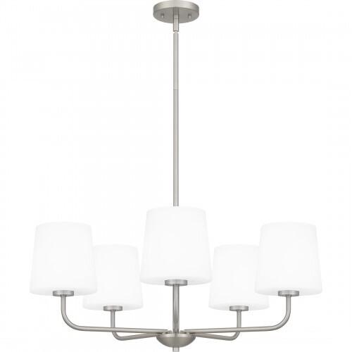 Quoizel GGR5028BN Gallagher Chandelier 5 lights brushed nickel Chandelier