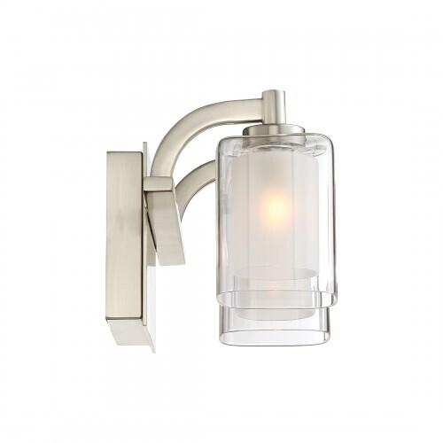 Quoizel KLT8602BNLED Kolt Led bath  fixture 2 light brsh nikl Bath Light