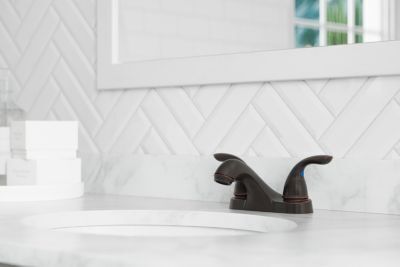 Pfister Tuscan Bronze Pfirst Series Centerset Bath Faucet LG143-610Y