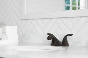 Pfister Tuscan Bronze Pfirst Series Centerset Bath Faucet LG143-610Y