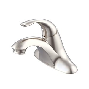 Gerber G0040028BN Brushed Nickel Viper Single Handle Lavatory Faucet Less Drain 1.2GPM
