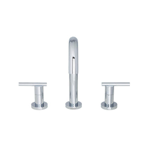 Gerber D303658BS Parma Two Handle Widespread Lavatory Faucet - Satin Black