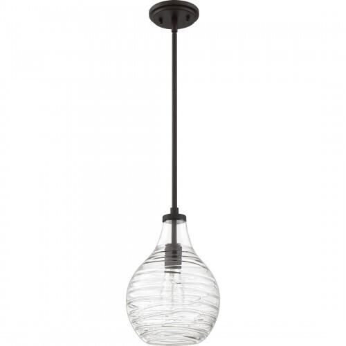 Quoizel QPP4019OZ Genie Mini pendant 1 light old bronze Mini Pendant