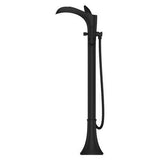 Rhen Tub Filler with Handshower in Matte Black