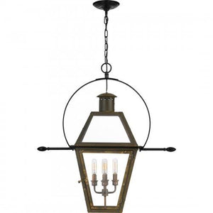 Quoizel RO2814IZ Rue De Royal Pendant 4 lights industrial bronze Pendant