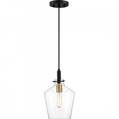 Quoizel JUN1508EK June Mini pendant 1 light earth black Mini Pendant