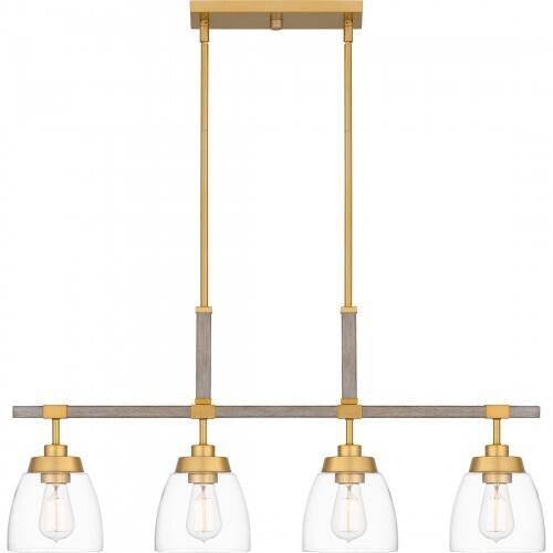 Quoizel BKT436LG Burkett Island 4 lights light gold Island Light