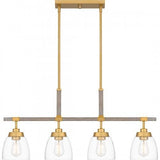 Quoizel BKT436LG Burkett Island 4 lights light gold Island Light