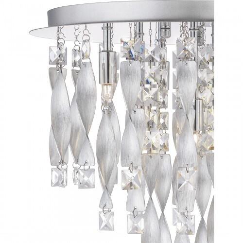 Quoizel PCTK1616C Twinkle Flush mount 6 light polished  chrome Flush Mount