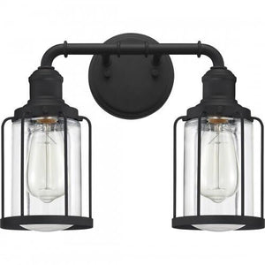 Quoizel LUD8615EK Ludlow Bath 2 light earth black Bath Light