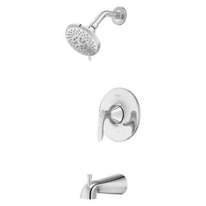 Pfister Polished Chrome Weller 1-handle Tub & Shower, Trim Only LG89-8WRC