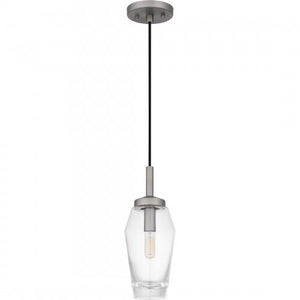 Quoizel QPP6190AN Quoizel Piccolo Pendant Mini pendant 1 light antique nickel. Mini Pendant