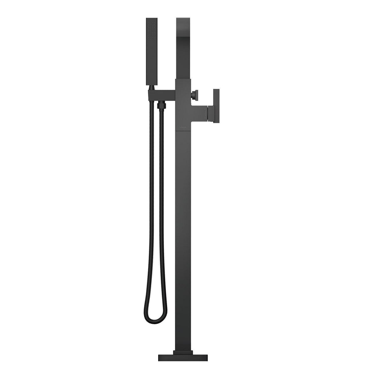 Gerber D300544T Chrome Square Floor Mount Tub Filler Trim Kit With Handshower