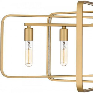 Quoizel PCDPR534BWS Dupree Island 5 lights brushed weathered brass Island Light