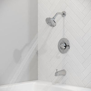 Pfister Polished Chrome 1-handle Tub & Shower Faucet LG89-8WFC