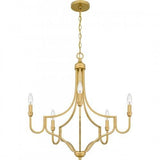 Quoizel MAB5026LG Mabel Chandelier 5 lights light gold Chandelier