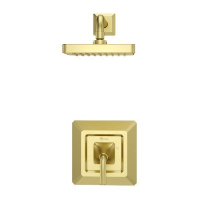 Pfister Brushed Gold Park Avenue 1-handle Shower, Trim Only LG89-7FEBG