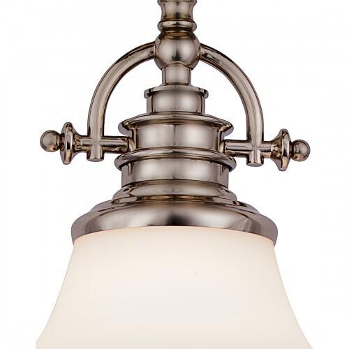 Quoizel GRT2814BN Grant Pendant brsh nikl 1lt Pendant