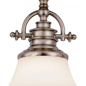 Quoizel GRT2814BN Grant Pendant brsh nikl 1lt Pendant