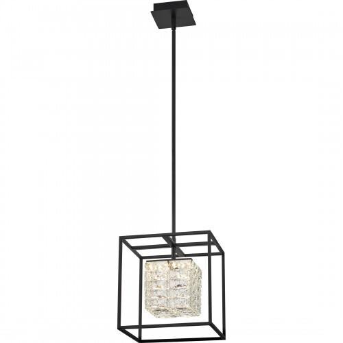 Quoizel PCDZ2812MBK Dazzle Pendant led light matte black Pendant