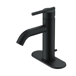 Gerber D225258BN Parma Single Handle Bathroom Faucet With Metal Pop-up Drain - BR...
