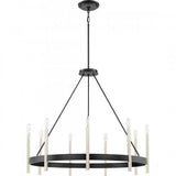 Quoizel ATH5009K Anthem 9 light chandelier mystic black Chandelier