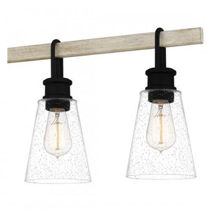 Quoizel KGB142EK Kingsbridge Linear chandelier 5 lights earth black Island Light