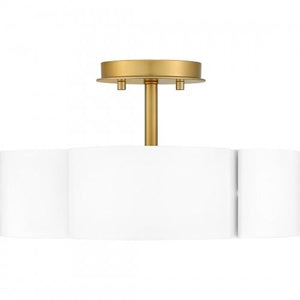 Quoizel BSM1714W Balsam Semi flush 4 lights white Semi-Flush Mount