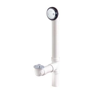 Gerber G0041562 Chrome Classics Schedule 40 Pvc Lift & Turn Drain for STANDA...