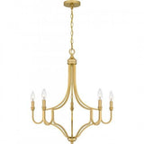 Quoizel MAB5026LG Mabel Chandelier 5 lights light gold Chandelier